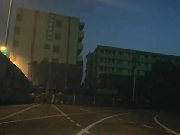 老中原大學教師公寓爆破拆除工程